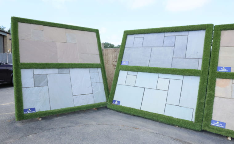 Product Display Paving