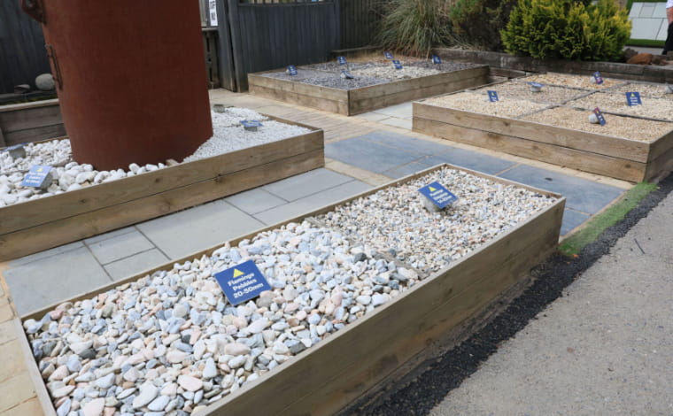 Product Display Pebbles and Chippings
