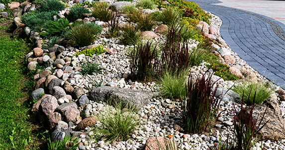 affordable garden stones Bridport
