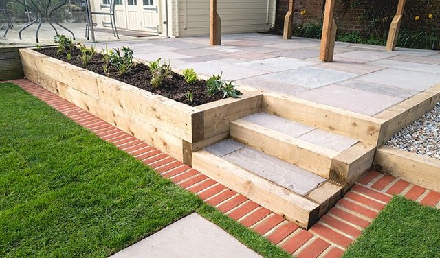 Railway Sleepers In Your Garden